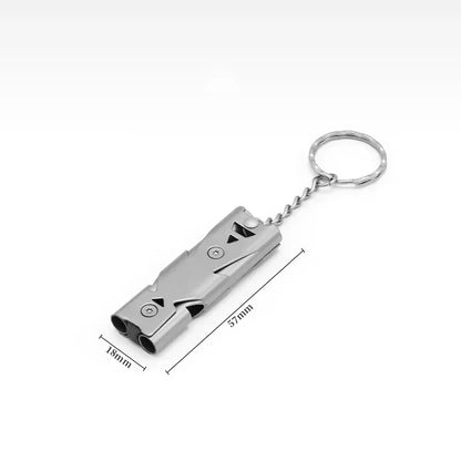Noodfluitje met Sleutelhanger – Extra luid & ultracompact