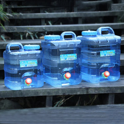 Transparante Wateropslagtank