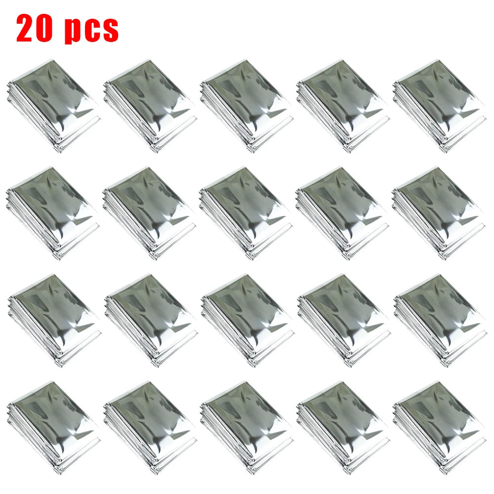 Outdoor Noodsituatie Goud-Zilver deken